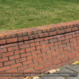 Small retaining wall