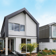 Weatherboard coatings