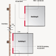 Figure 2 Fire rating for multi-unit dwelling.